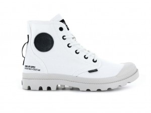 Kozaki Palladium Pampa Hi Htg Supply Damskie Białe | GAE036974